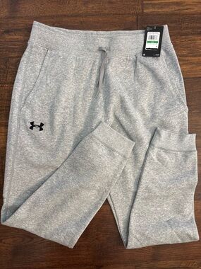 Under Armour Men's Hustle Fleece Joggers UA Jogger Sweatpants Large NWT